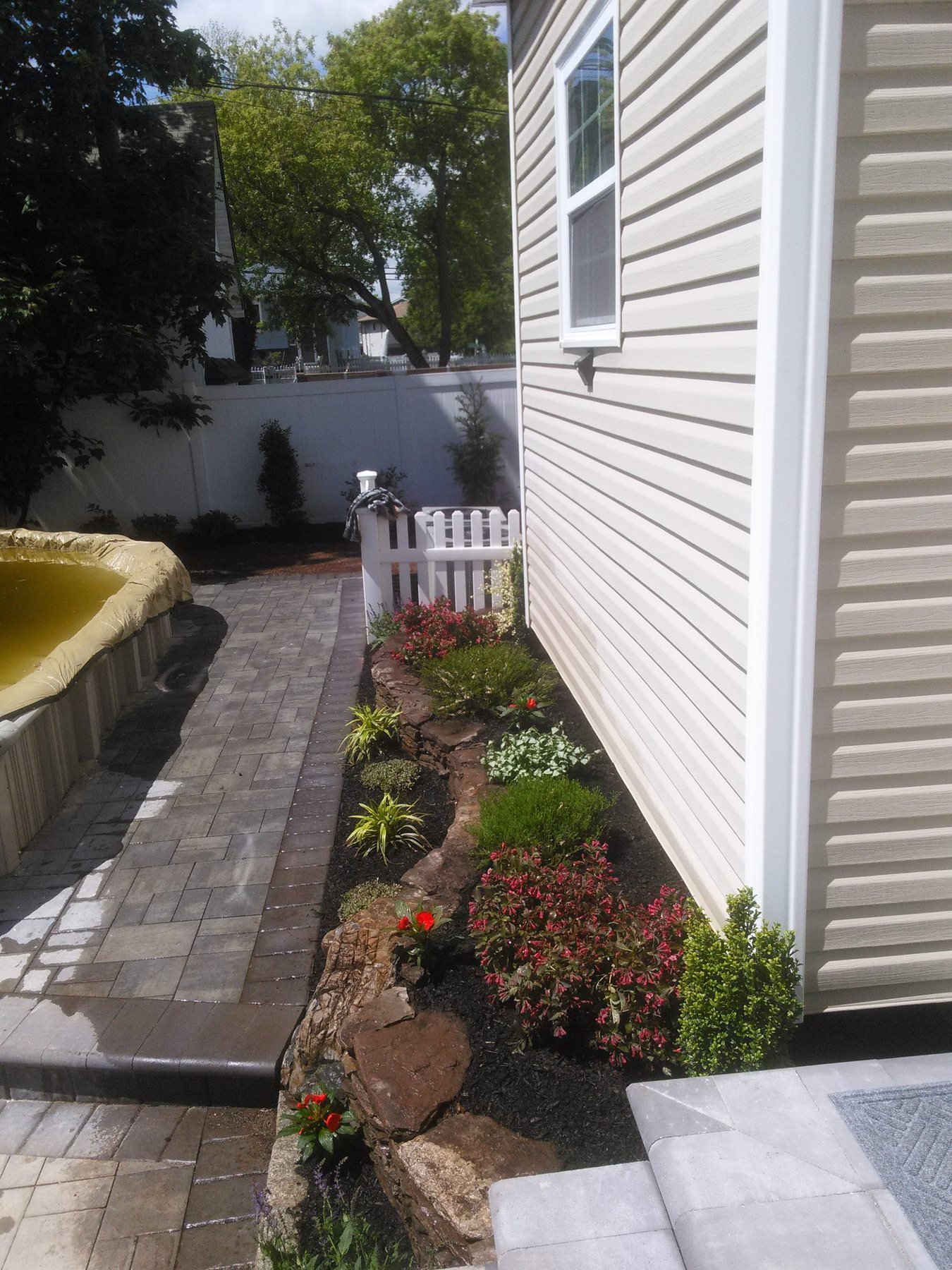 Stonework project in Long Island